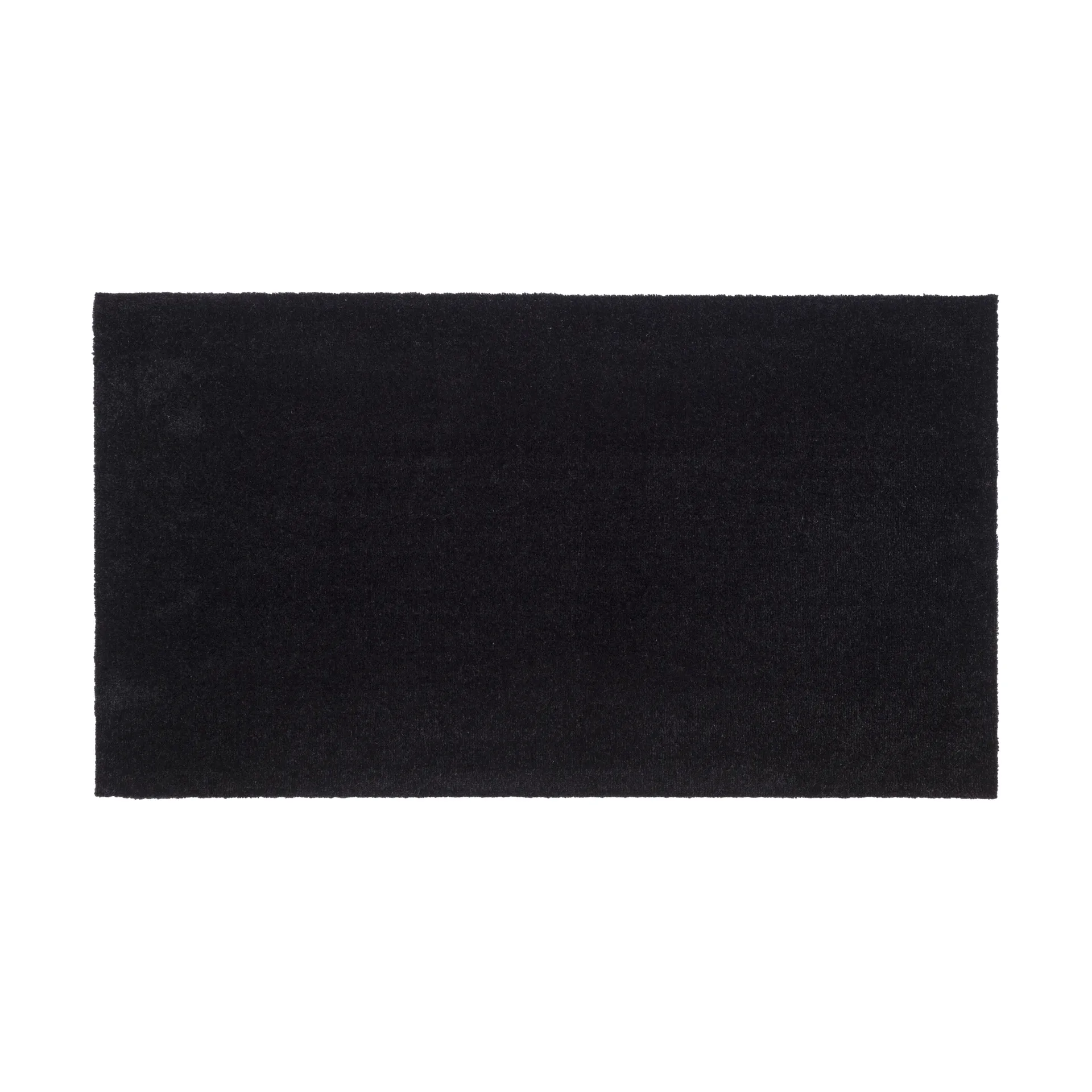 Unicolor hallway rug, Black. 67x120 cm tica copenhagen