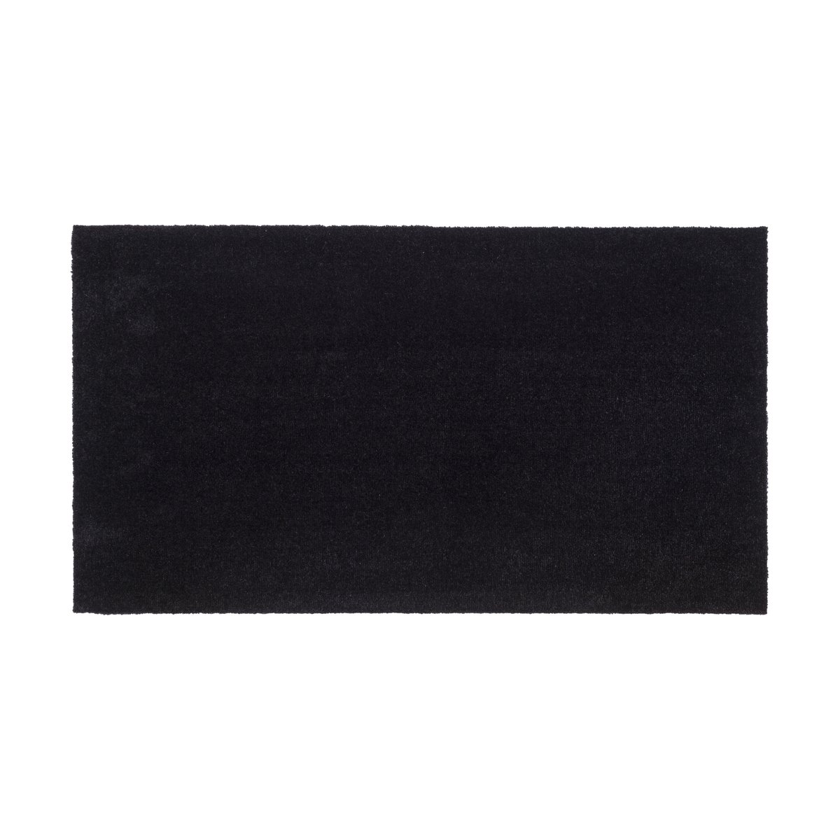 tica copenhagen Unicolor hallway rug Black. 67x120 cm