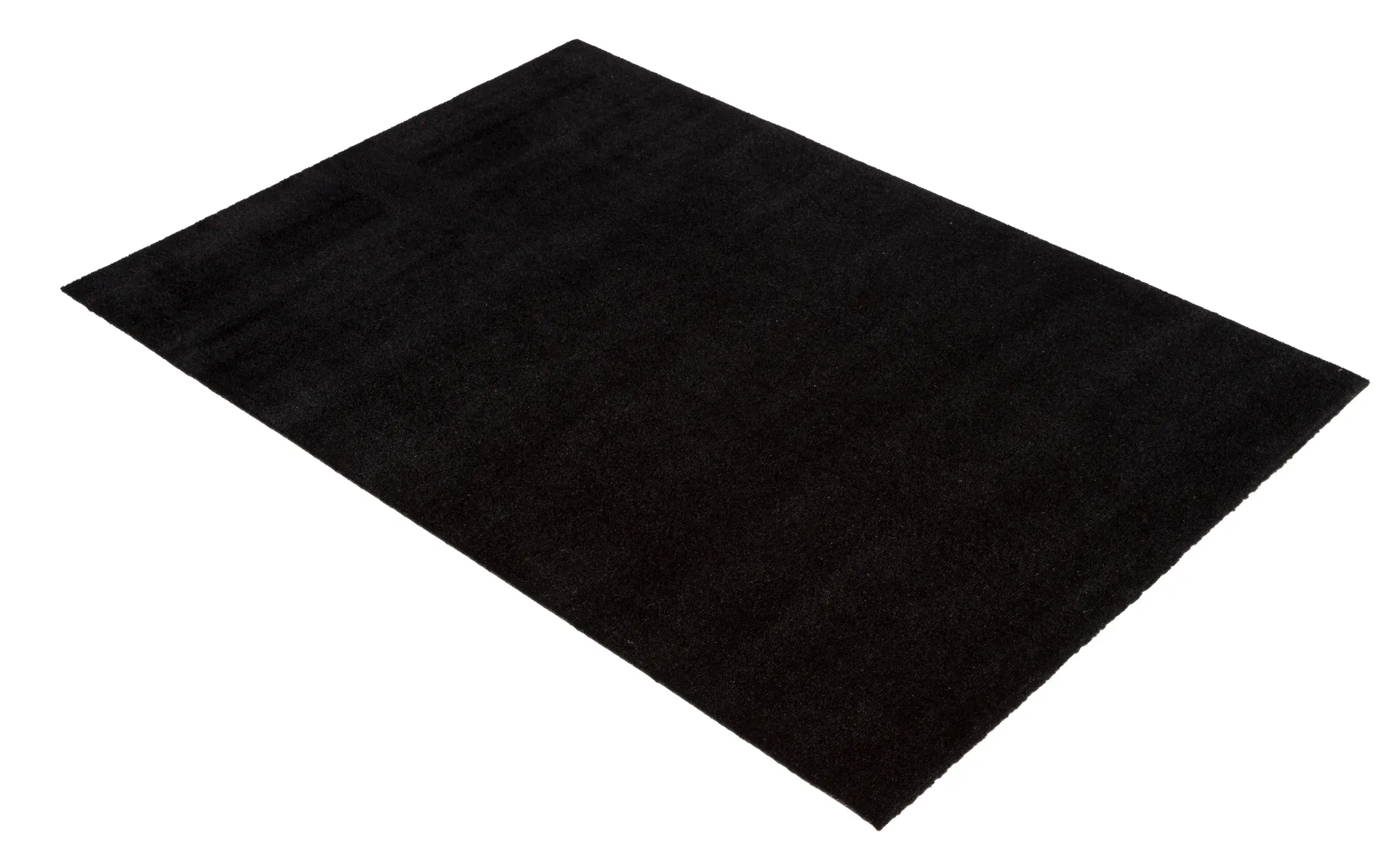Unicolor hallway rug, Black. 90x130 cm tica copenhagen