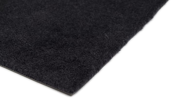 Unicolor hallway rug, Black. 90x130 cm tica copenhagen