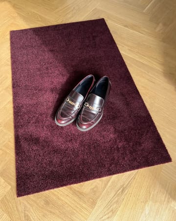 Unicolor hallway rug - Bordeaux, 67x120 cm - tica copenhagen