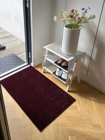 Unicolor hallway rug - Bordeaux, 67x120 cm - tica copenhagen