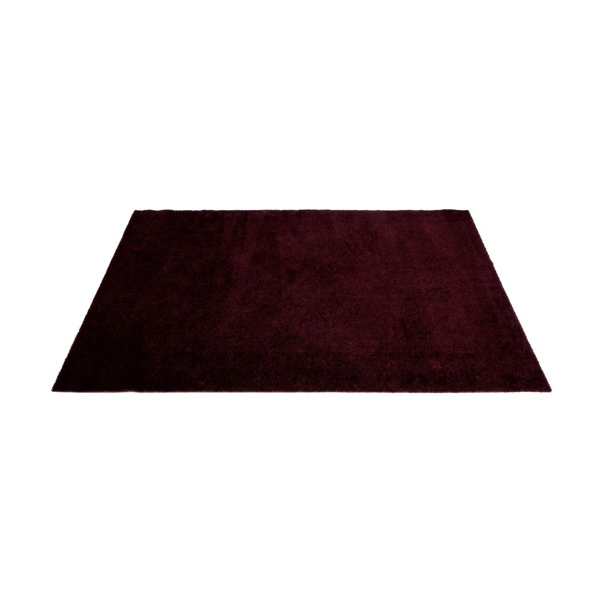 Unicolor hallway rug, Bordeaux, 90x130 cm tica copenhagen