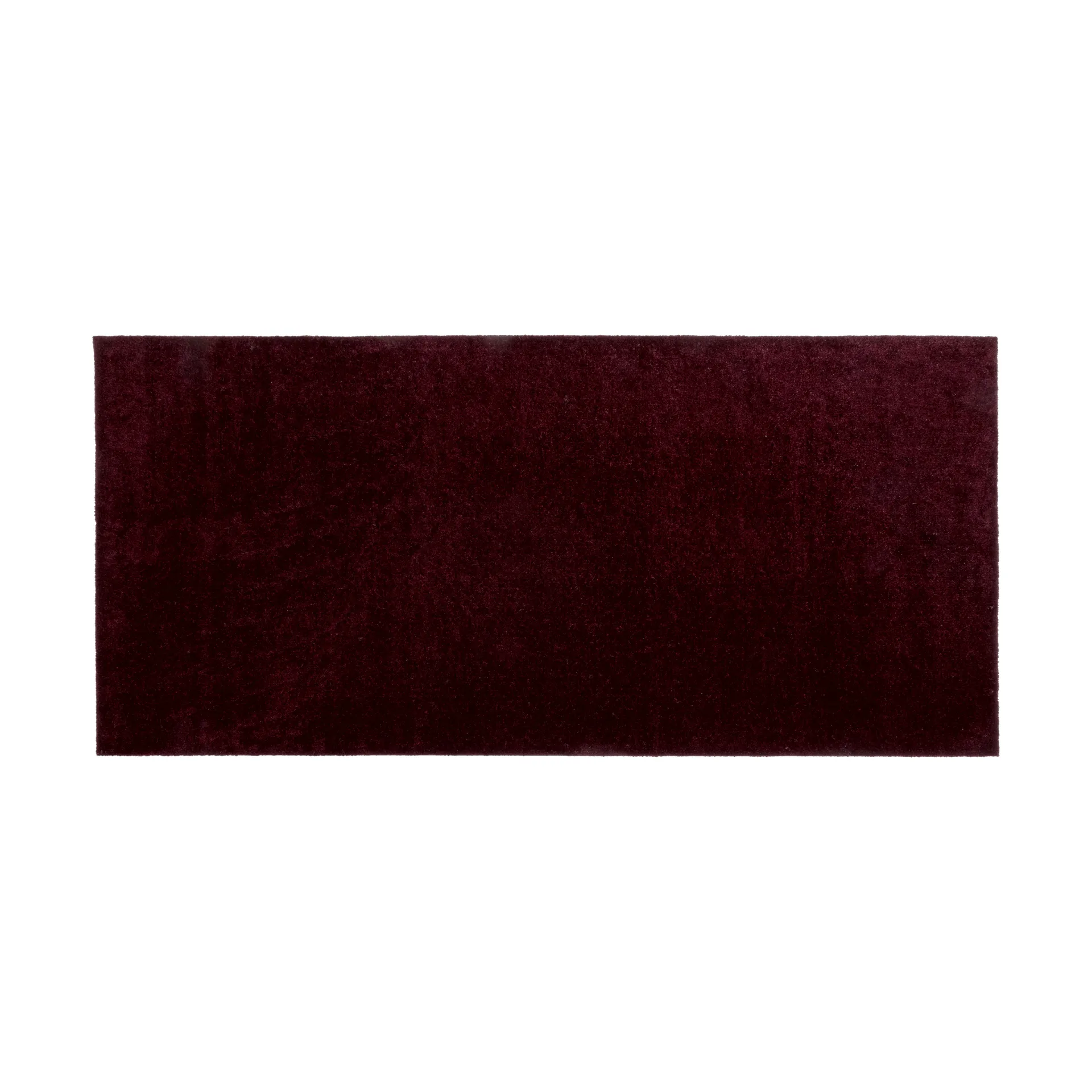 Unicolor hallway rug, Bordeaux, 90x200 cm tica copenhagen