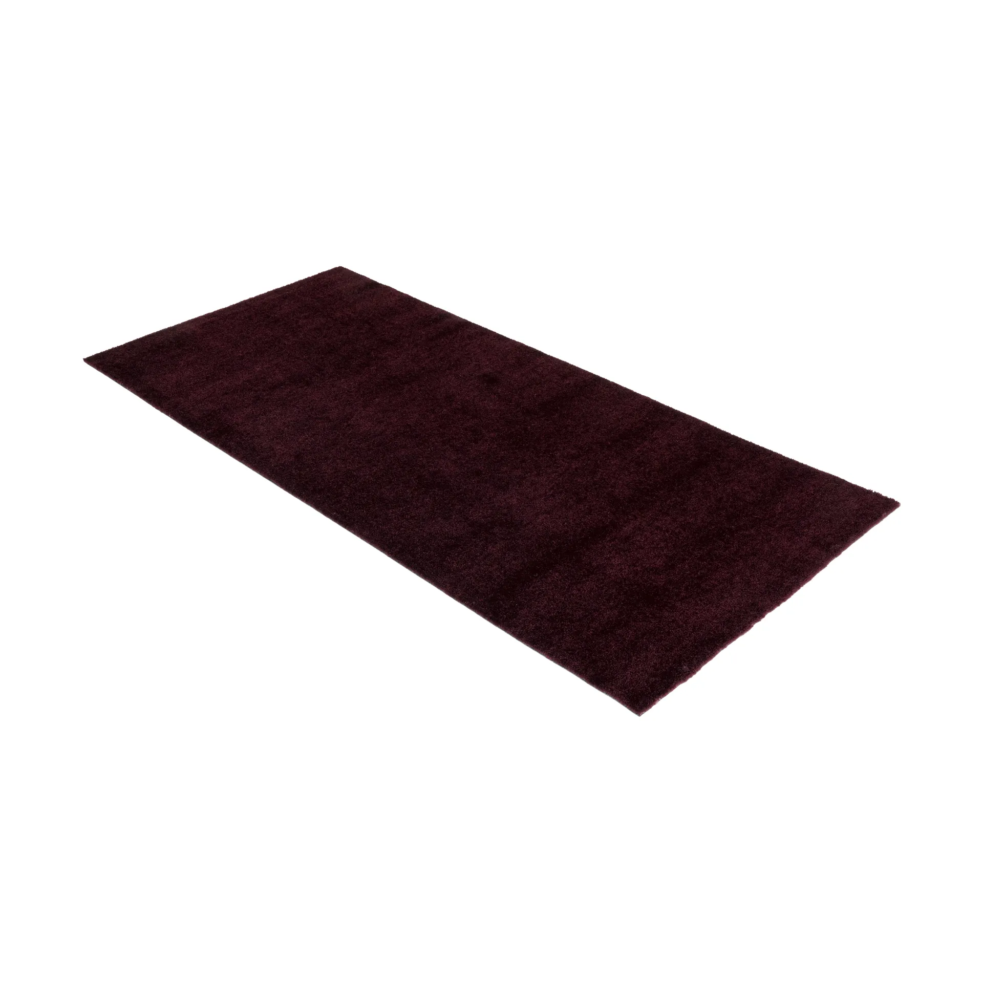 Unicolor hallway rug, Bordeaux, 90x200 cm tica copenhagen