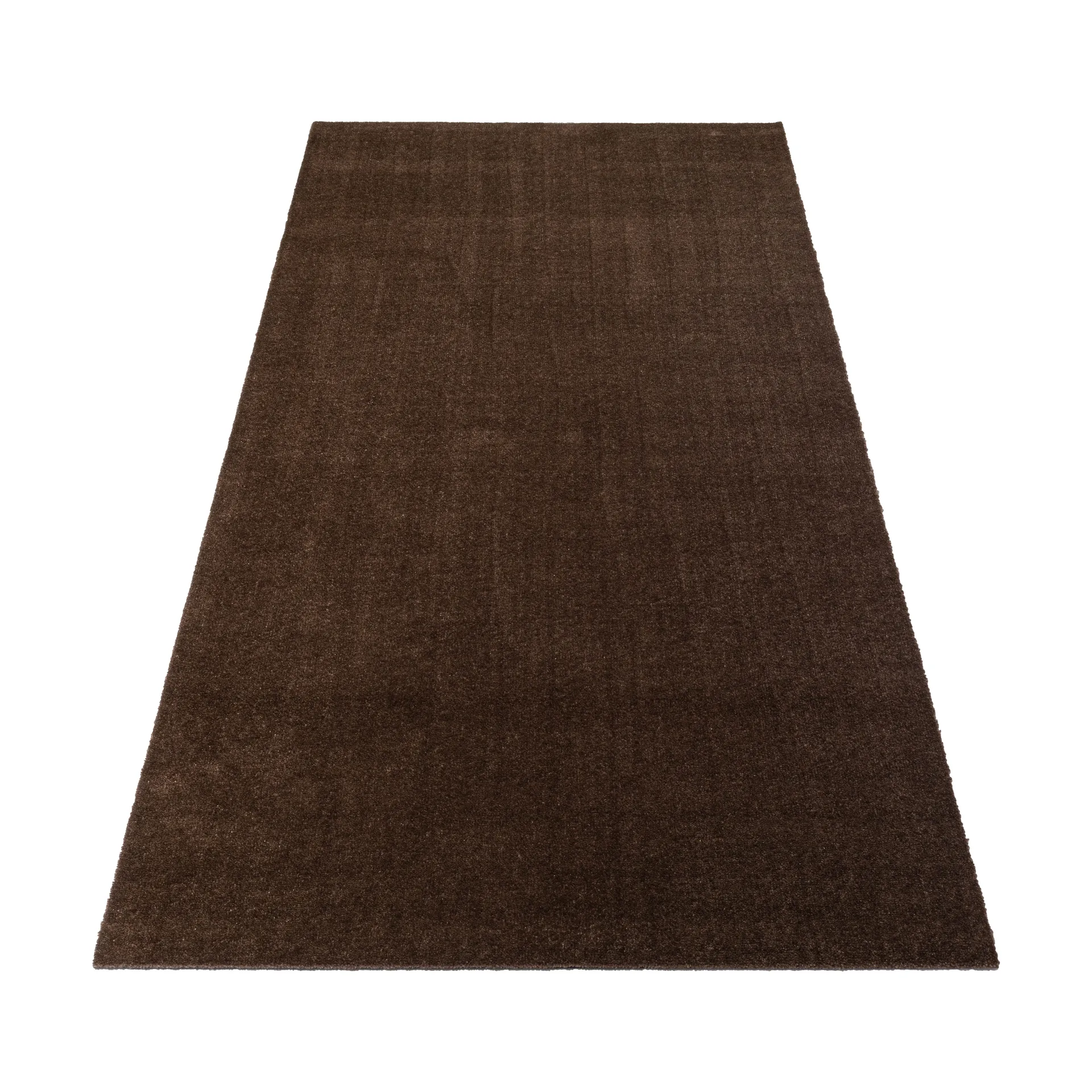 Unicolor hallway rug, Brown. 90x200 cm tica copenhagen