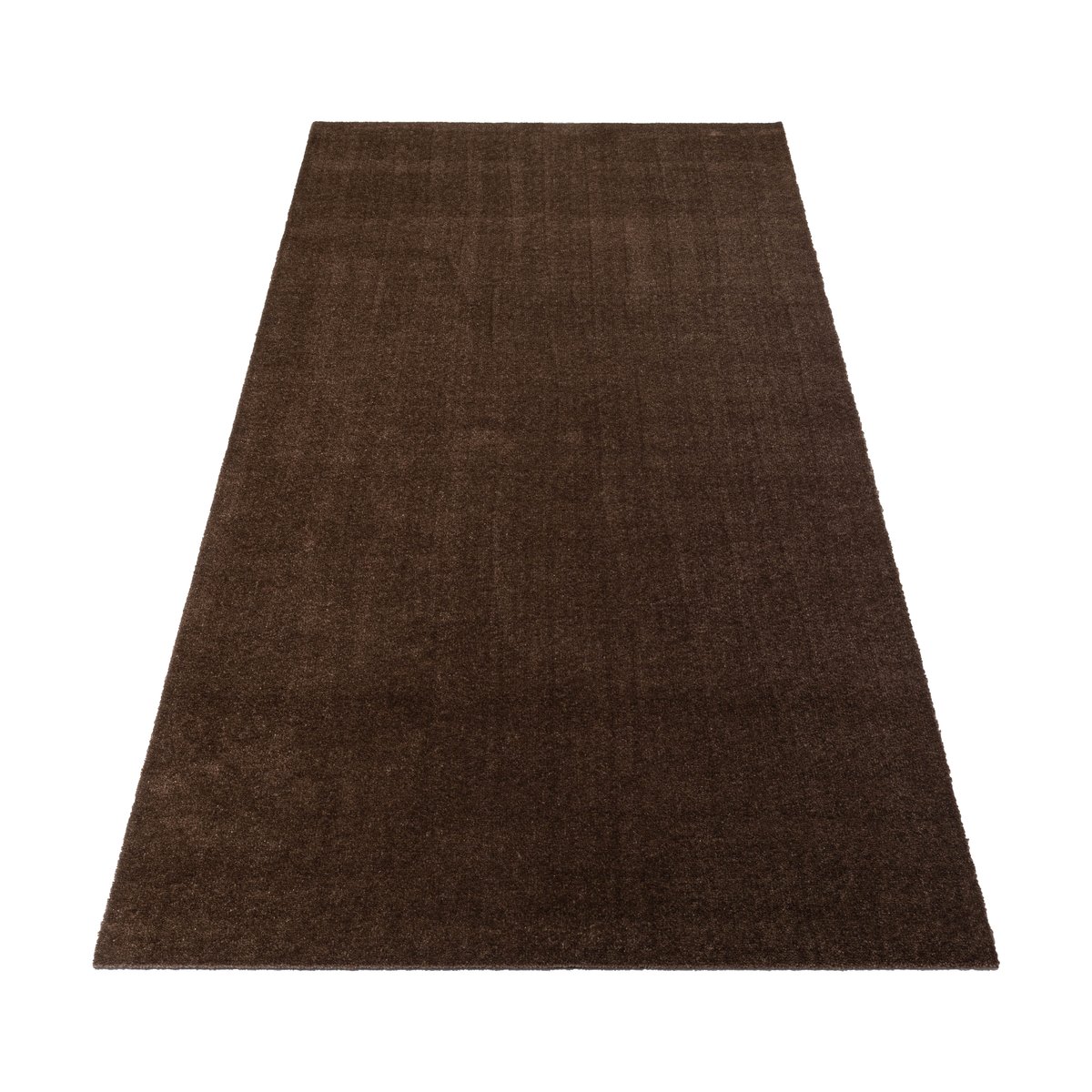 tica copenhagen Unicolor hallway rug Brown. 90x200 cm