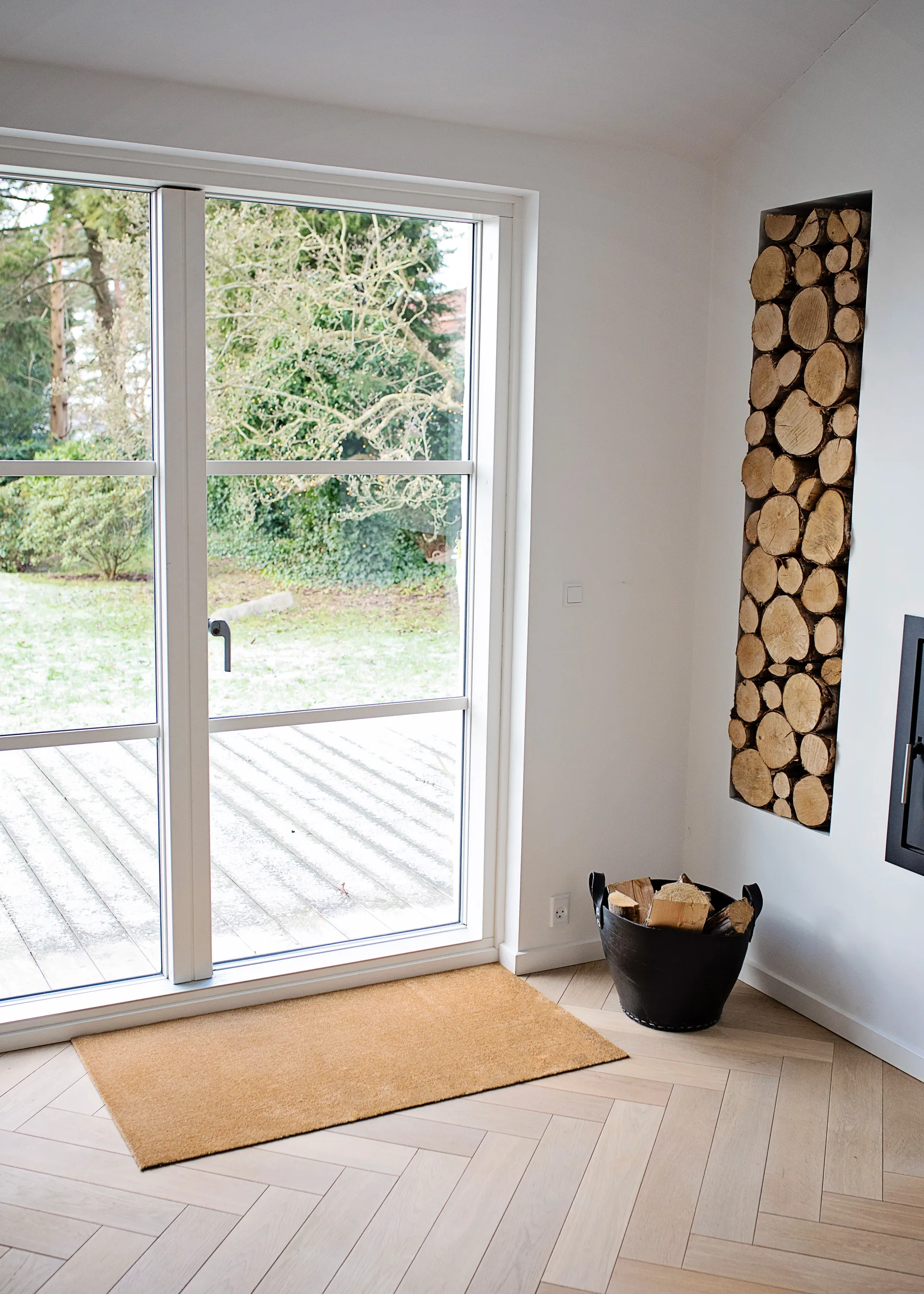 Unicolor hallway rug, Dijon. 67x120 cm tica copenhagen