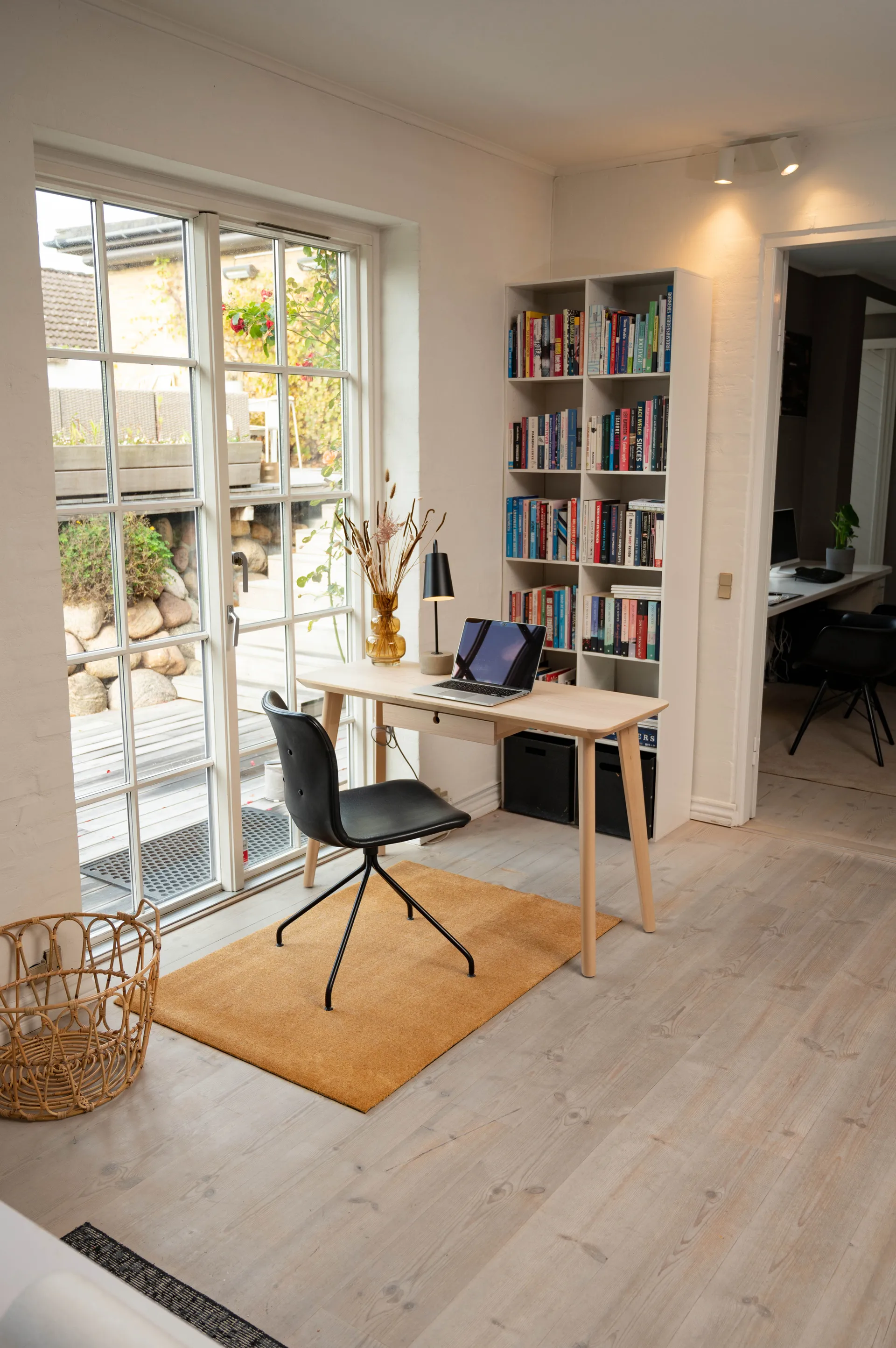 Unicolor hallway rug, Dijon. 90x130 cm tica copenhagen