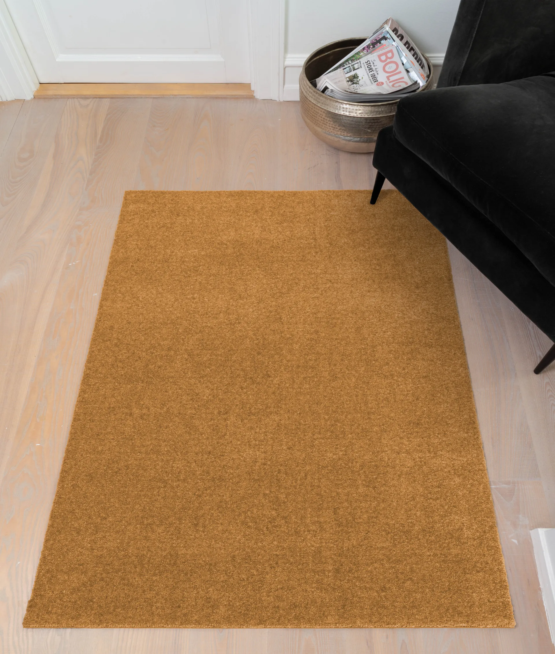 Unicolor hallway rug, Dijon. 90x130 cm tica copenhagen