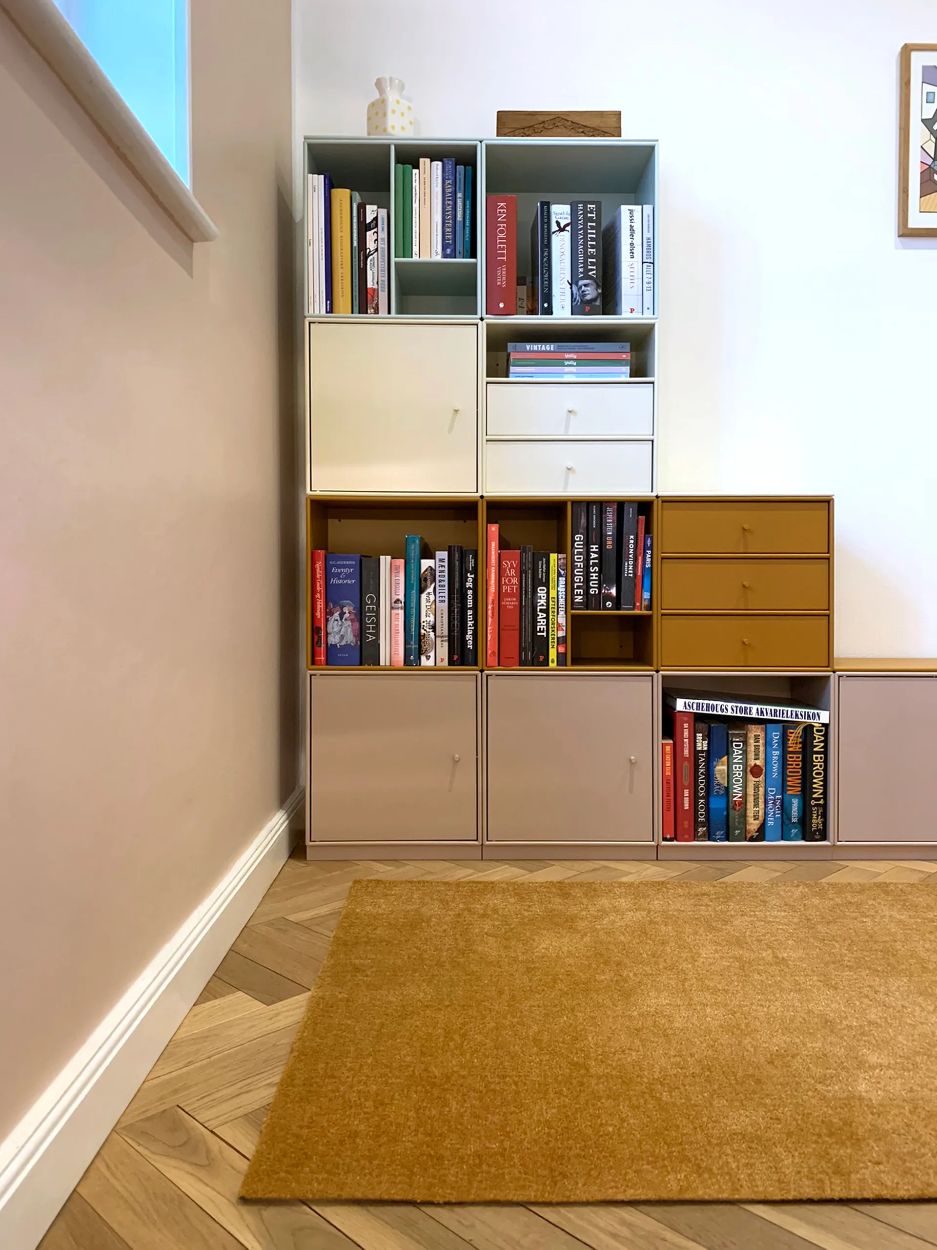 Unicolor hallway rug, Dijon. 90x200 cm tica copenhagen