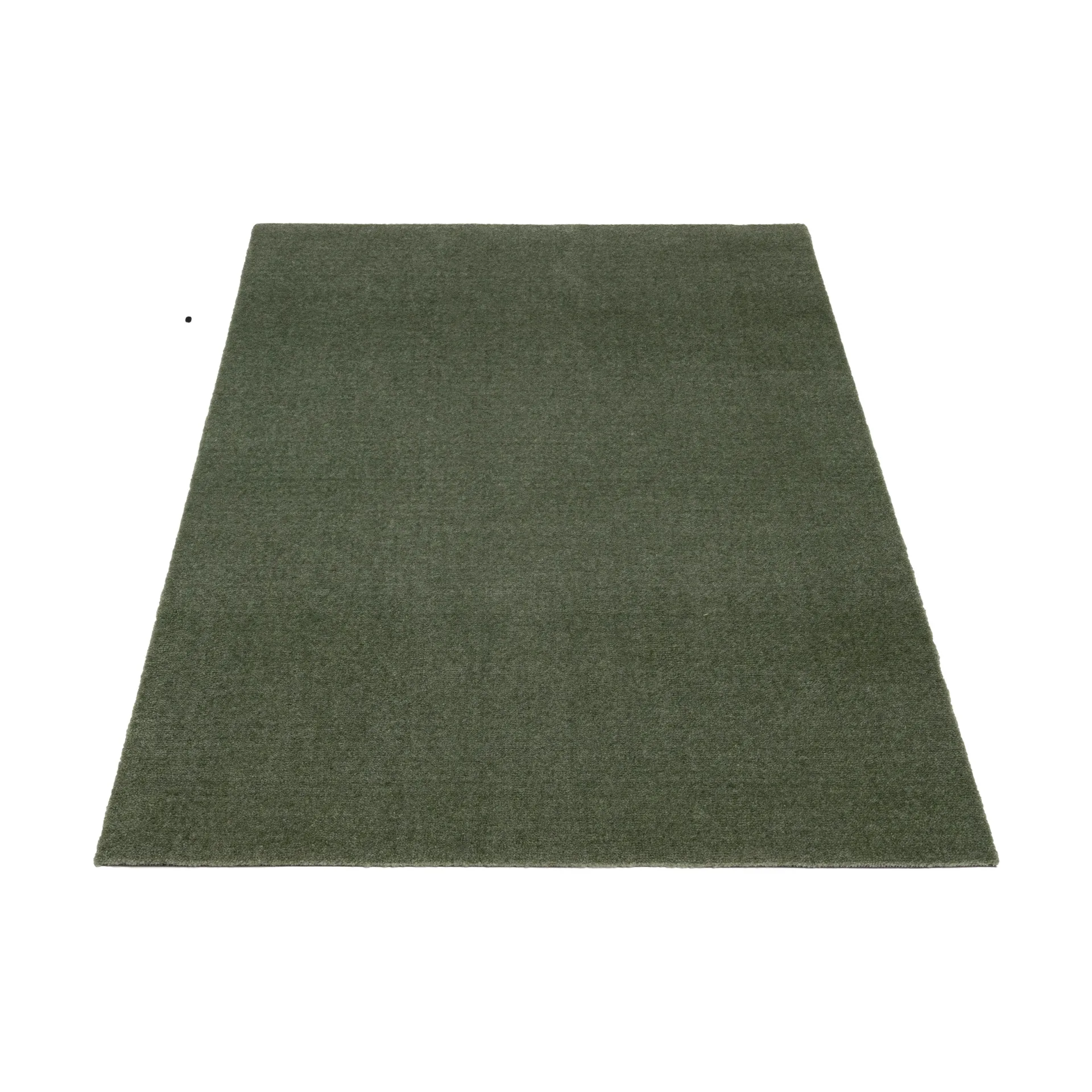 Unicolor hallway rug, Dusty green. 90x130 cm tica copenhagen