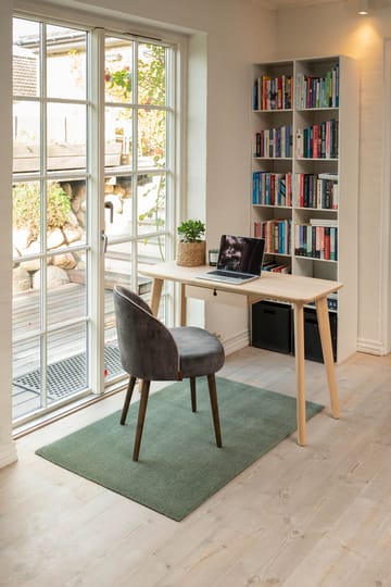 Unicolor hallway rug - Dusty green. 90x130 cm - tica copenhagen