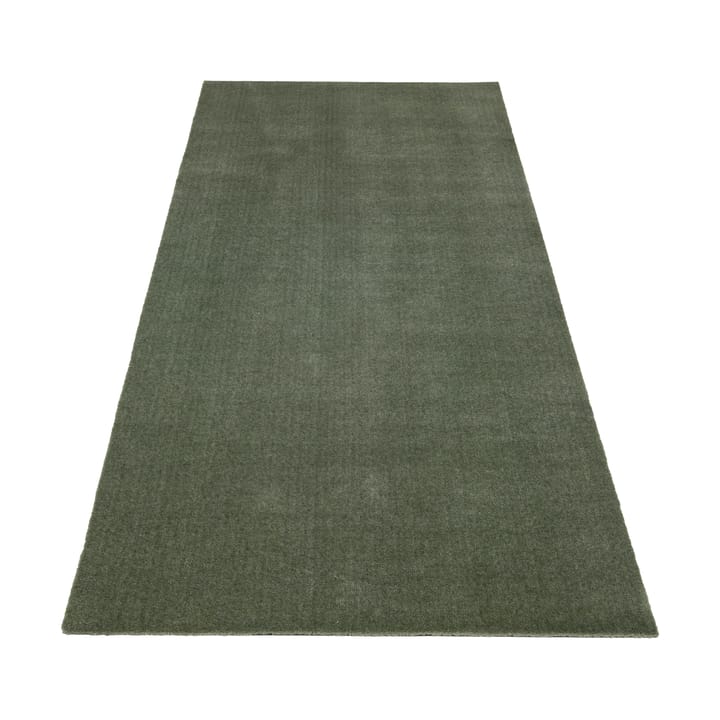 Unicolor hallway rug - Dusty green. 90x200 cm - tica copenhagen