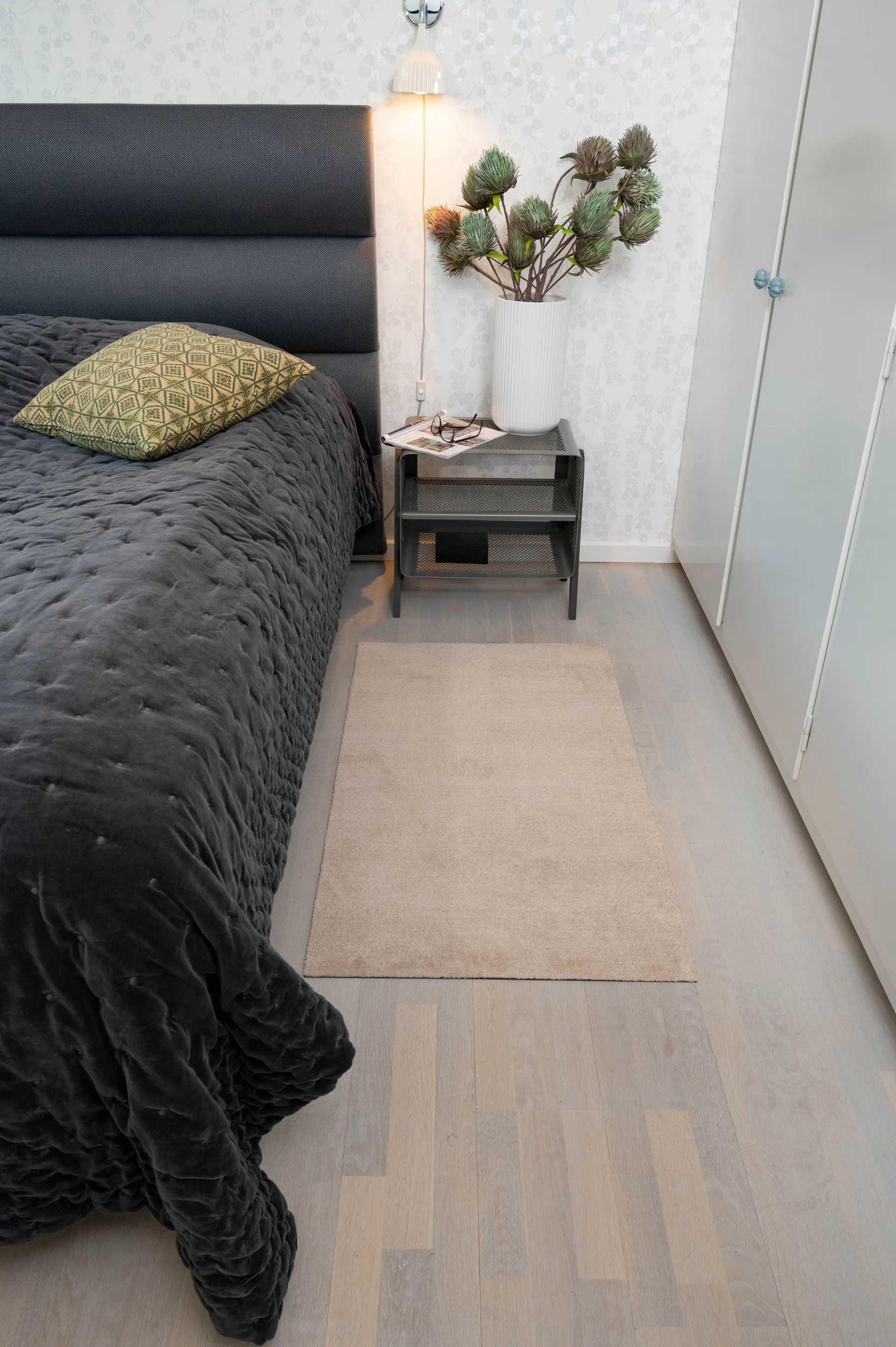 Unicolor hallway rug, Ivory. 67x120 cm tica copenhagen