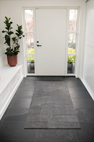 Unicolor hallway rug - Steel grey. 90x200 cm - tica copenhagen
