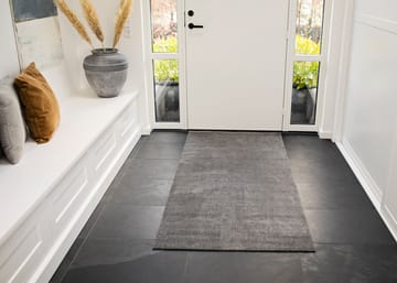Unicolor hallway rug - Steel grey. 90x200 cm - tica copenhagen