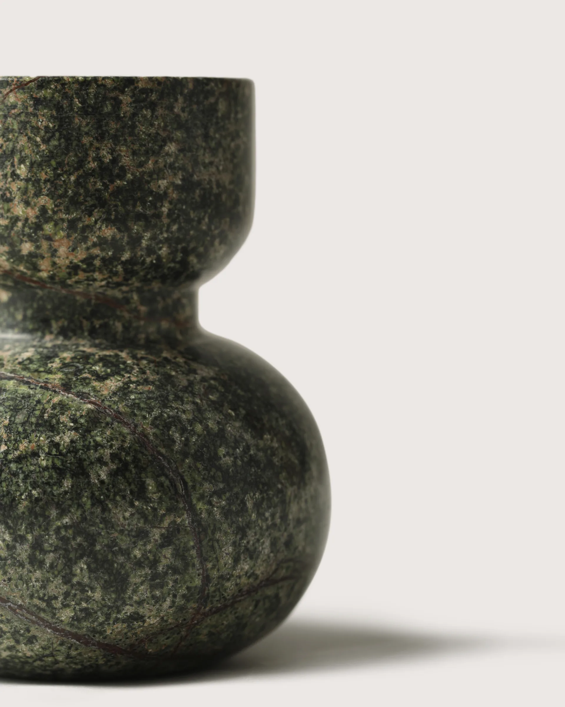 Asker candle sticks 10 cm, Grey Tinted