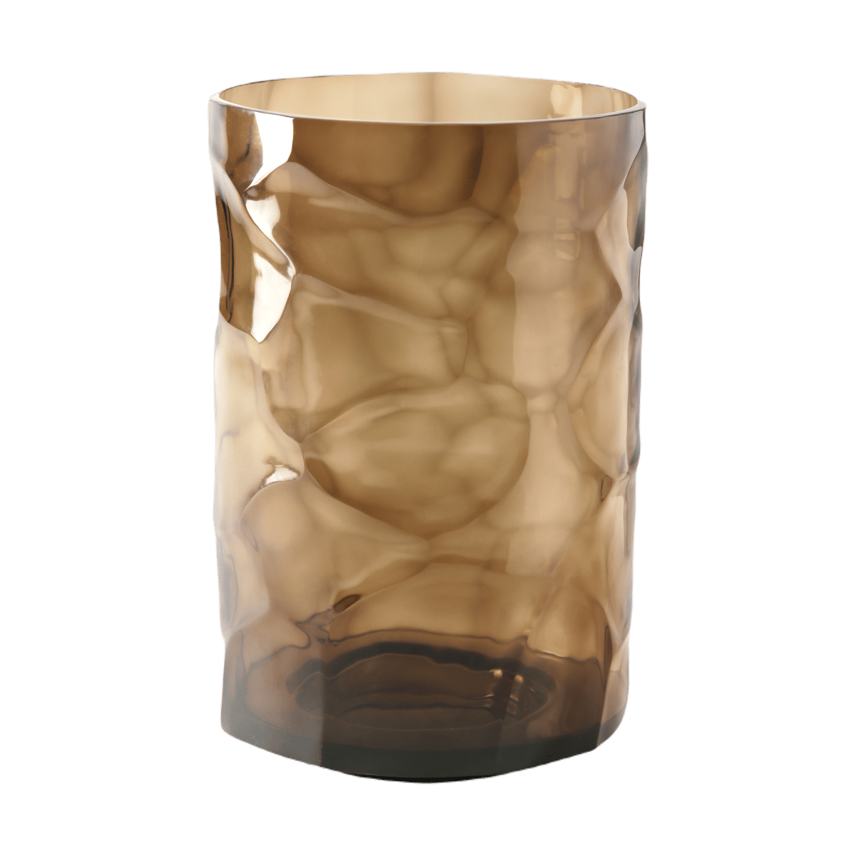 Tinted Aurell vase o20x32 cm Brown | Scandinavian Design | Vases | Brown