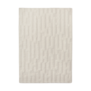 Bielke wool carpet 160x230 cm - Offwhite - Tinted