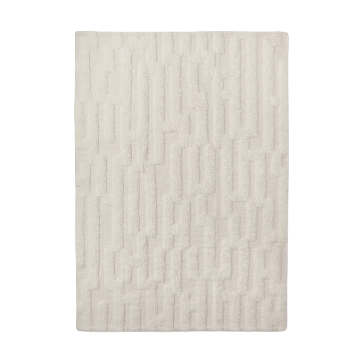 Tinted Bielke wool carpet 190x290 cm Offwhite | Scandinavian Design | Wool rugs | White