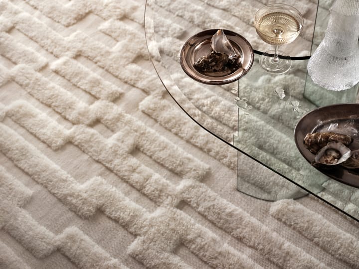 Bielke wool carpet 190x290 cm - Offwhite - Tinted