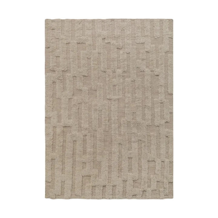Bielke wool carpet 200x300 cm - Beige-melange - Tinted