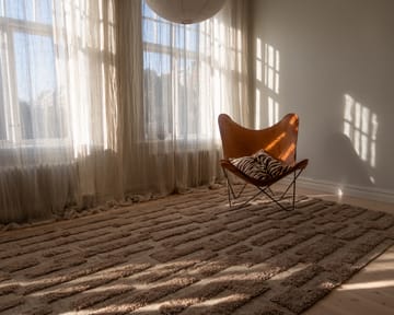 Bielke wool rug 200x300 cm - Dark beige - Tinted