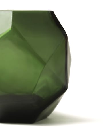 Bjork lantern Ø9x10 cm - Green - Tinted