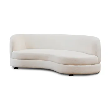Delon sofa - Bouclé off-white - Tinted