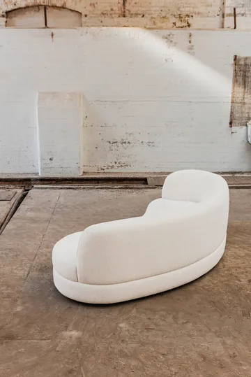 Delon sofa - Bouclé off-white - Tinted