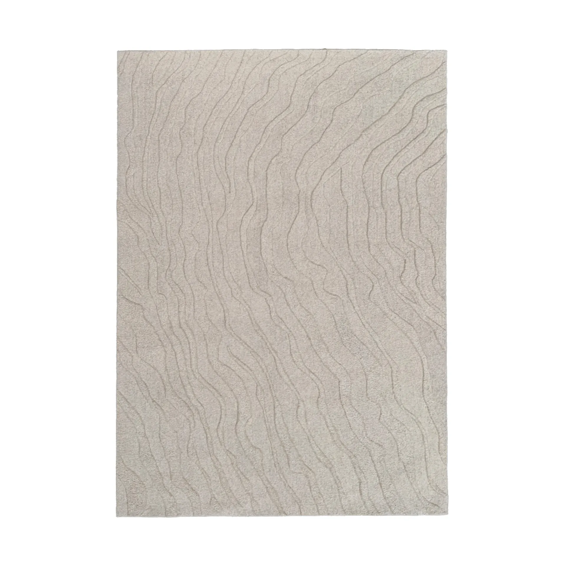 Duvell wool rug, Beige, 250x350 cm Tinted