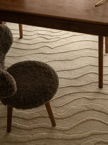 Duvell wool rug - Beige, 250x350 cm - Tinted