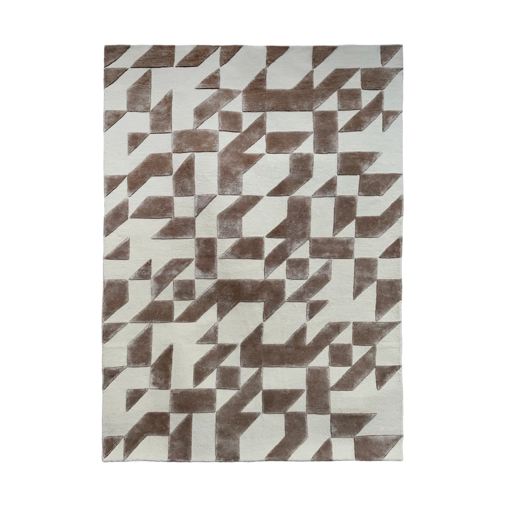 Franzen rug 170x240 cm, Beige-off white Tinted