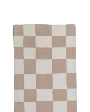 Hafstrom entrance rug wool 80x250 cm - Beige-white - Tinted