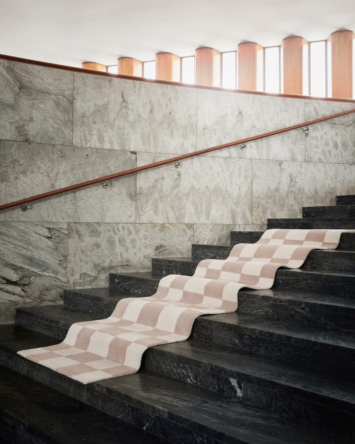 Hafstrom entrance rug wool 80x250 cm, Beige-white Tinted