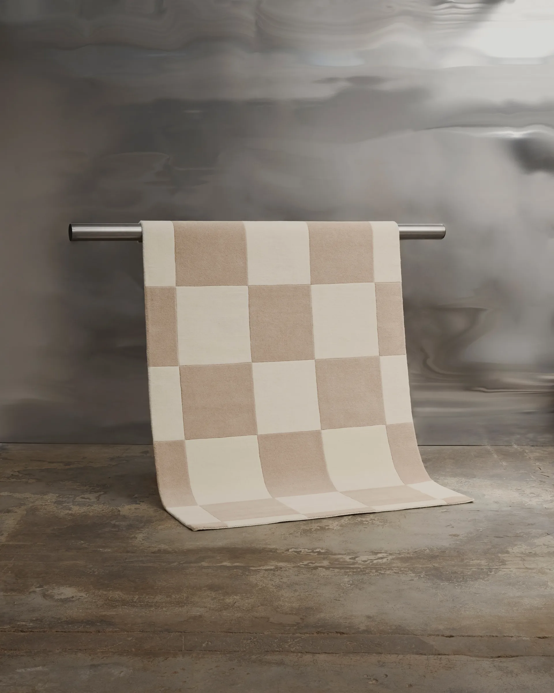 Hafstrom wool carpet 250x350 cm, Beige-white Tinted