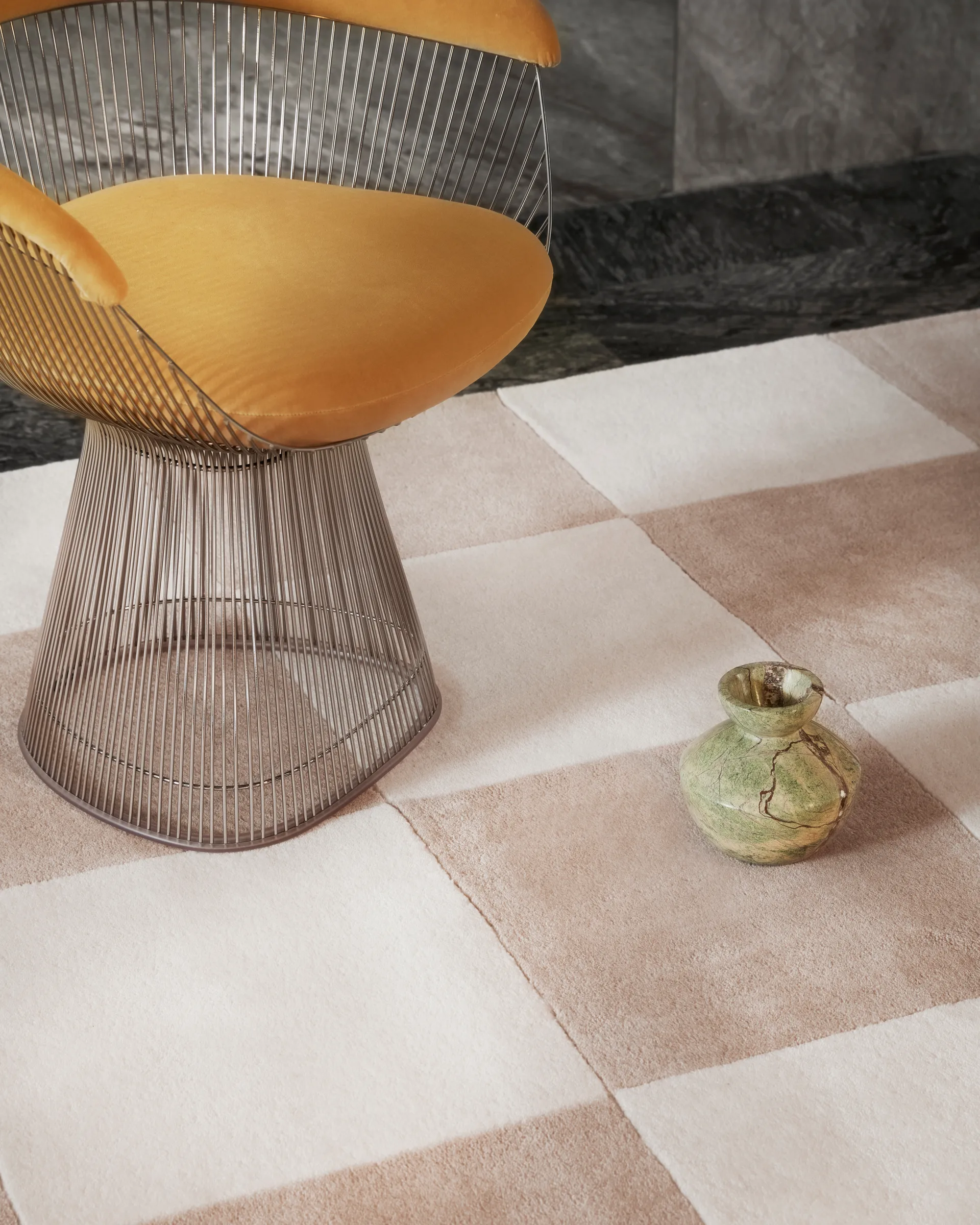 Hafstrom wool carpet 250x350 cm, Beige-white Tinted