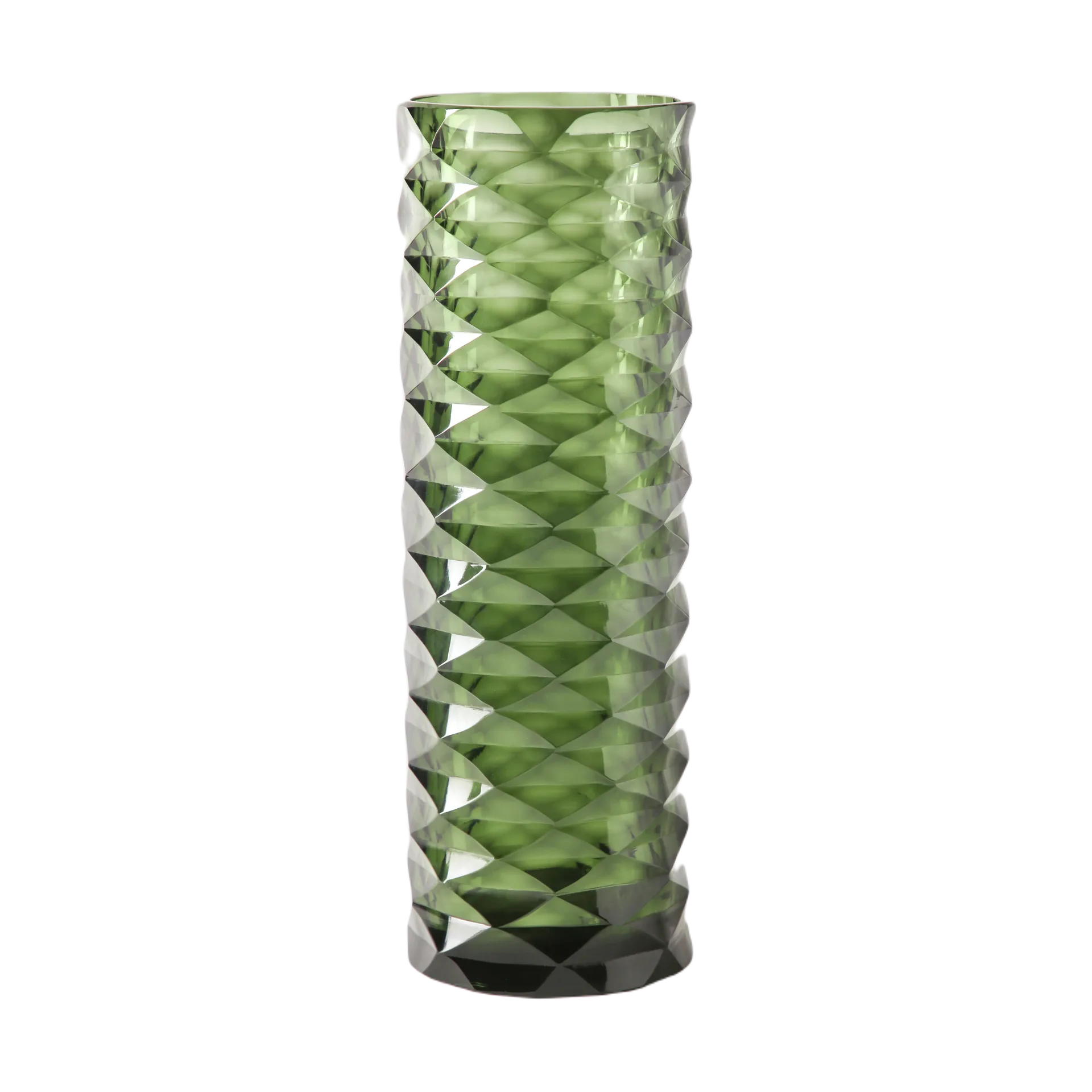 Hoijer vase Ø10x29 cm, Green Tinted