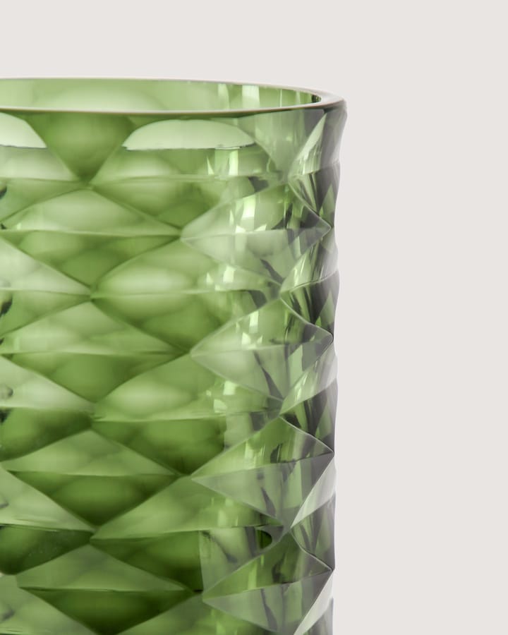 Hoijer vase Ø10x29 cm - Green - Tinted