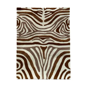 Jepson wool rug 130x180 cm - Brown-off white - Tinted