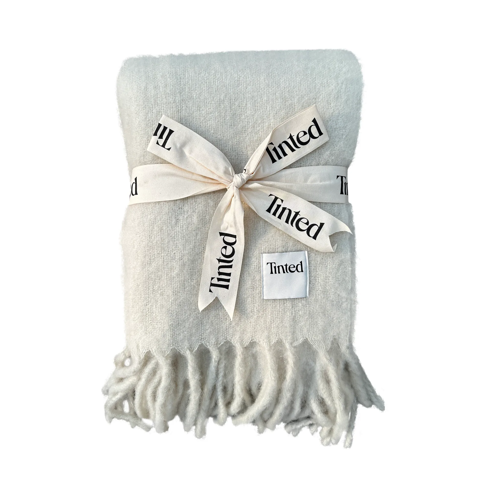 Jungberg wool throw 130x170 cm, Offwhite Tinted