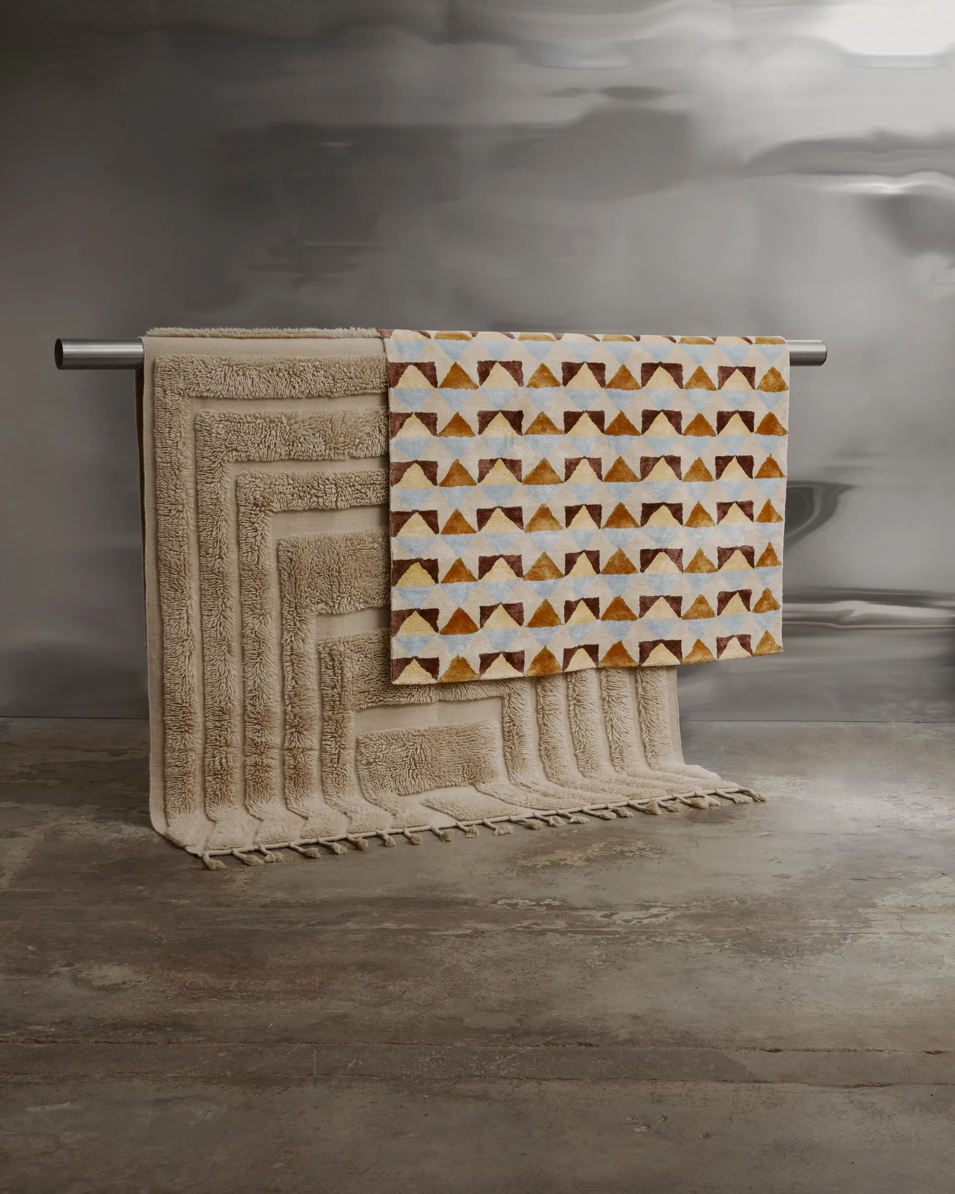 Kask wool carpet 300x400 cm, Beige Tinted