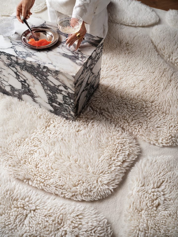Kullin wool carpet 170x240 cm - Offwhite - Tinted