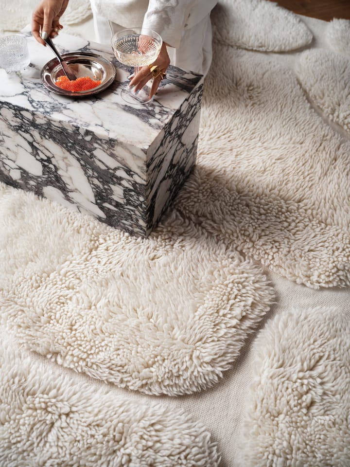 Kullin wool carpet 250x350 cm - Offwhite - Tinted