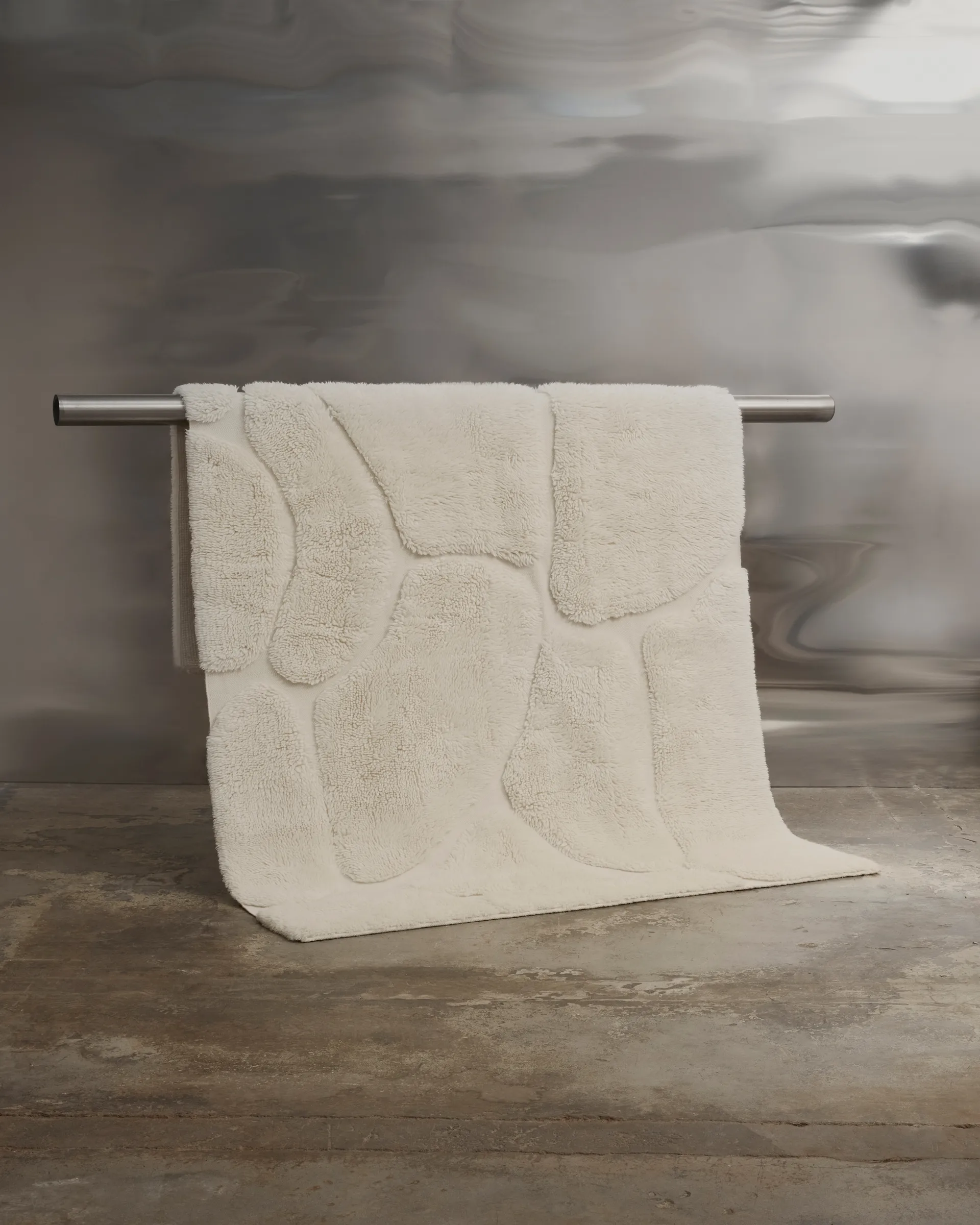 Kullin wool carpet 300x400 cm, Offwhite Tinted
