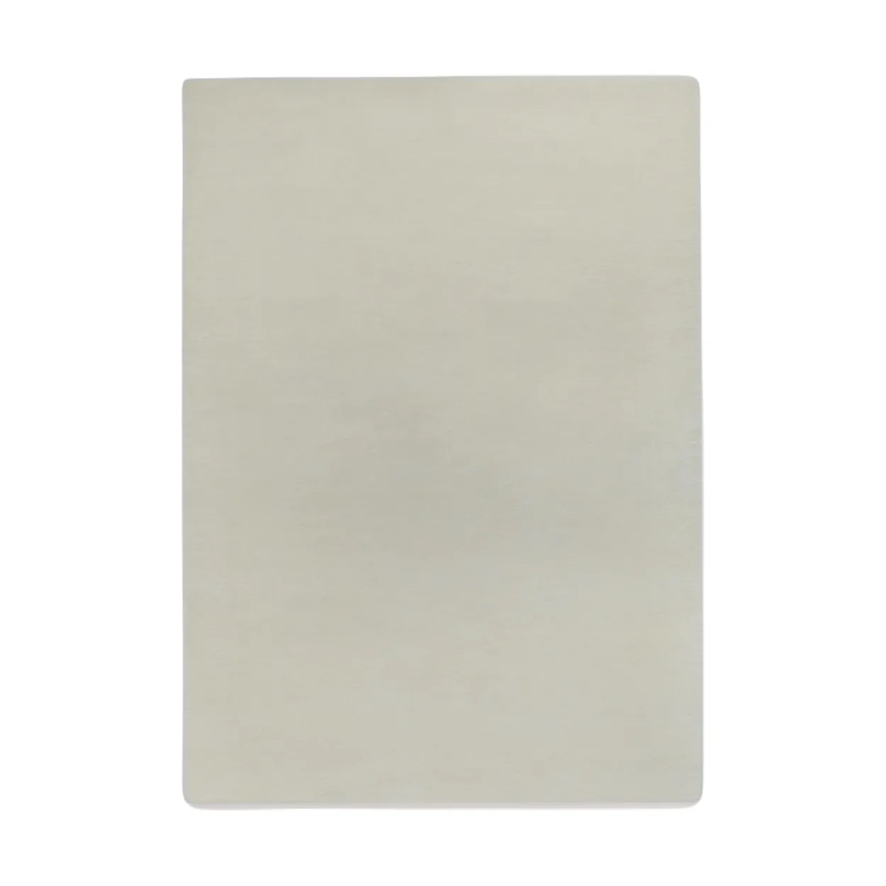 Tinted Liljehok wool carpet 170x240 cm Offwhite | Scandinavian Design | Fringe & Deep pile rugs | White