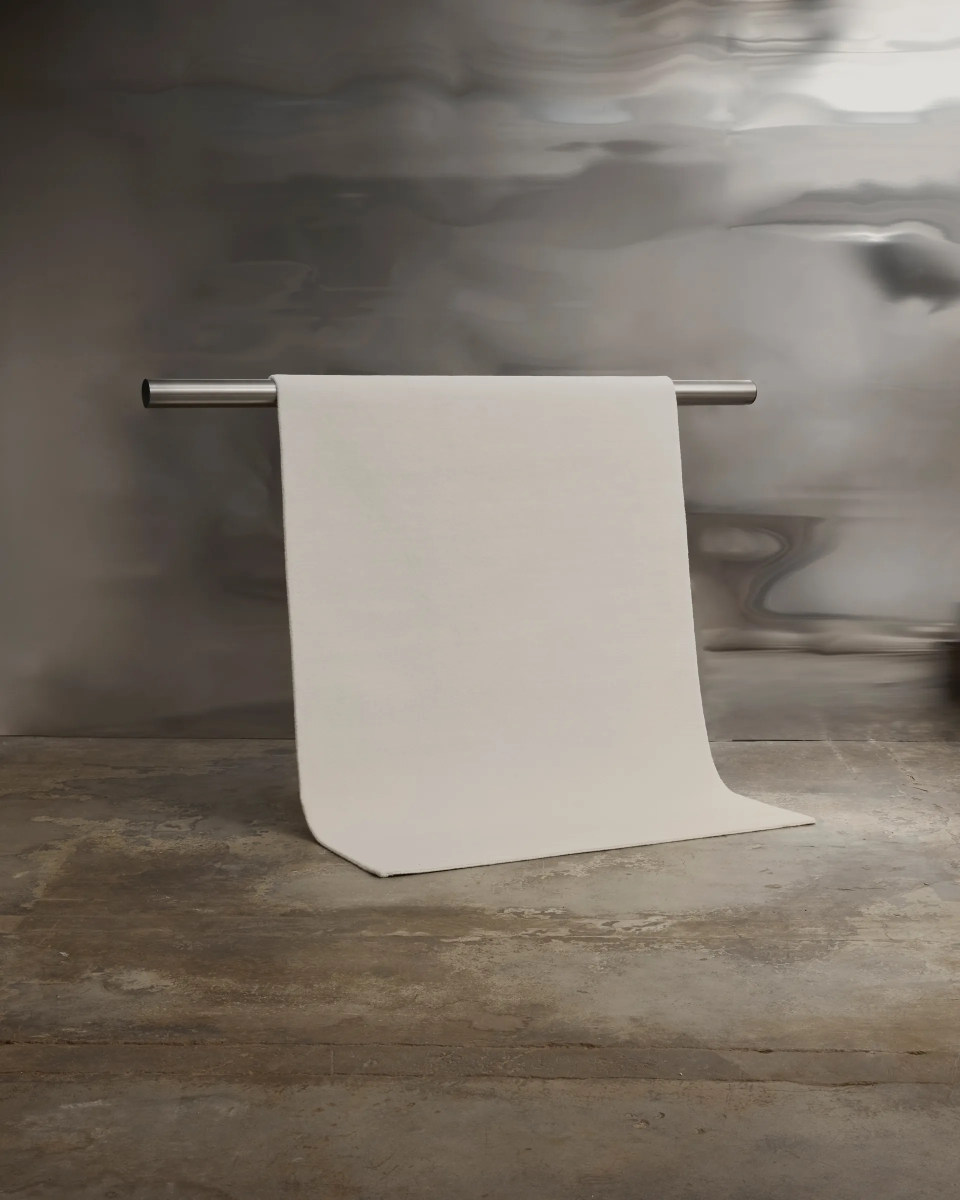 Liljehok wool carpet 170x240 cm, Offwhite Tinted