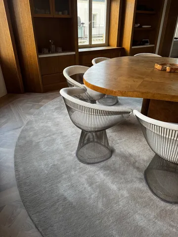 Liljehok wool rug - Beige, Ø300 cm - Tinted