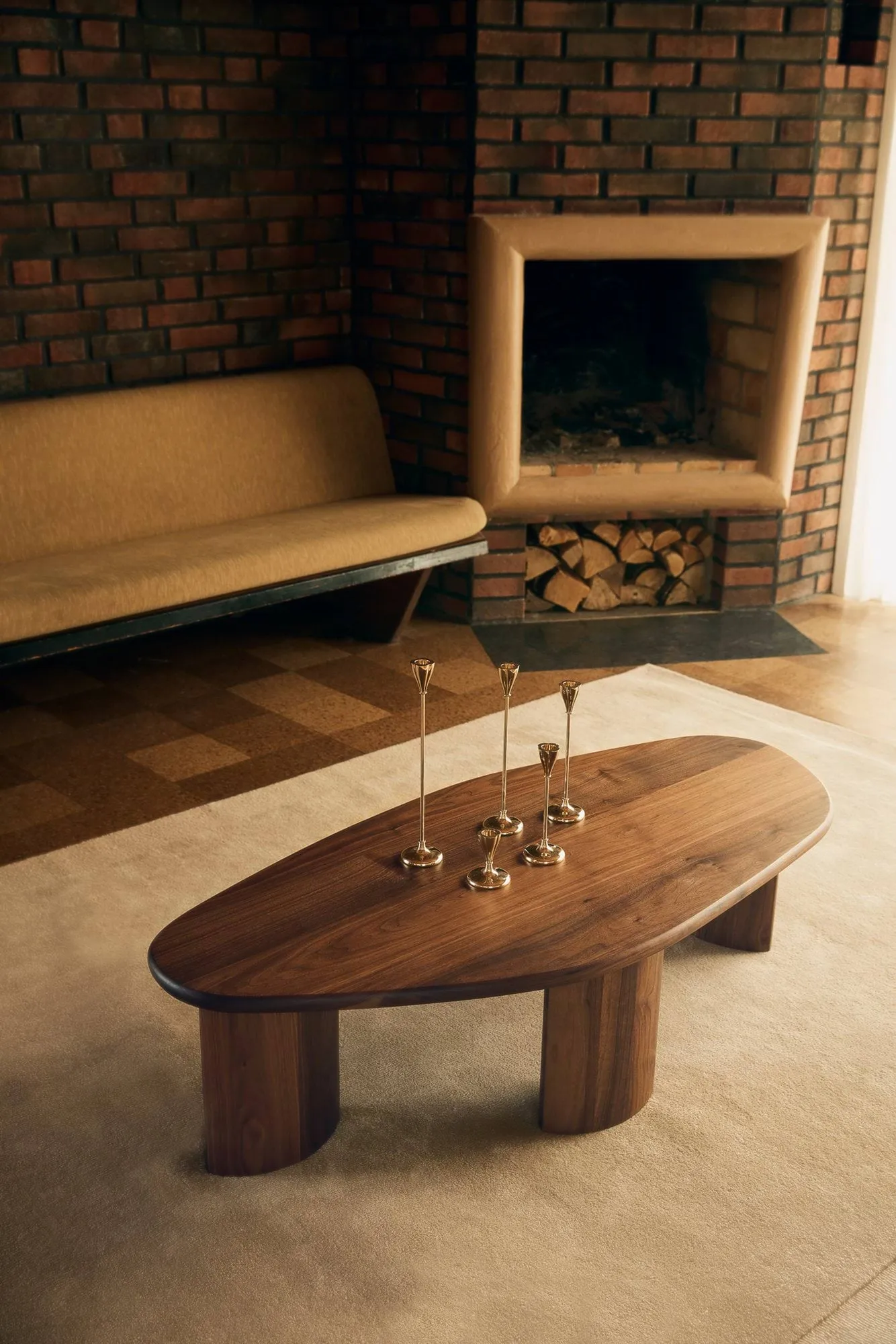 Louis wool rug, Warm beige, 200x300 cm Tinted